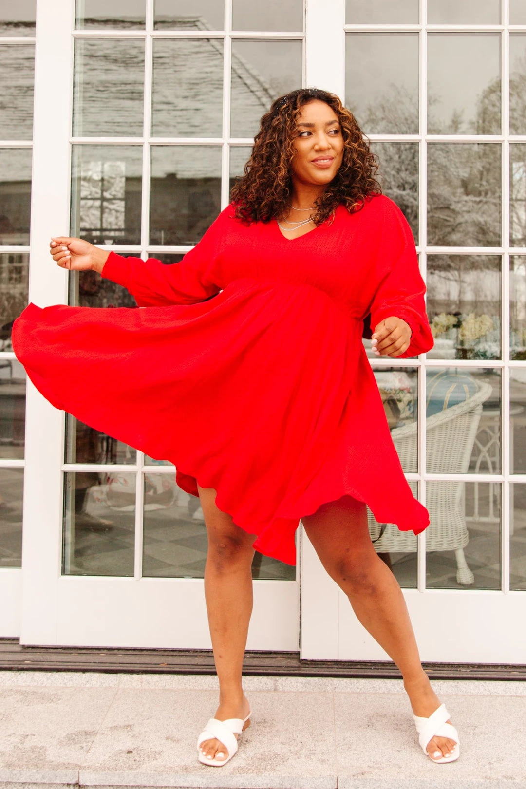 Ave Shops Nina Flow Dress – Elegant Women's Dress for Casual & Formal Occasions 23 Ave Shops Nina Flow Dress Dresses, Rompers, Jumpsuits