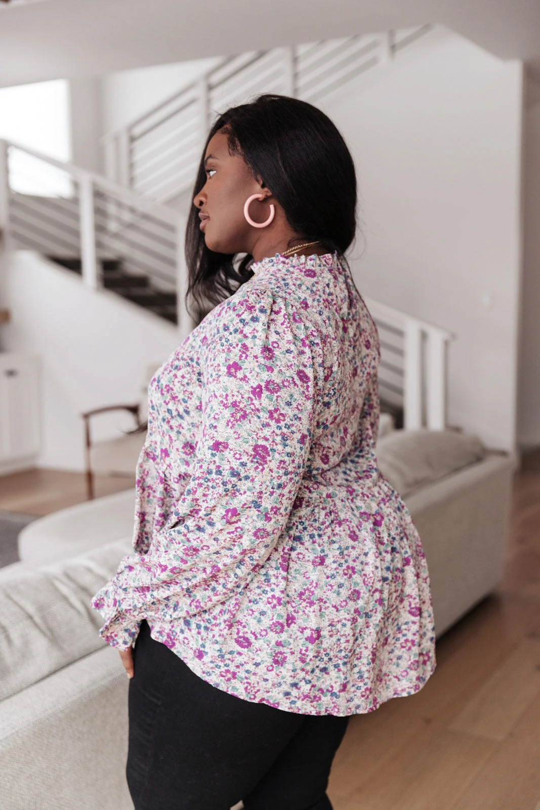 Ave Shops Nothing Sweeter Purple Long Sleeve Top for Women | Fashionable & Comfortable 10 Ave Shops Nothing Sweeter Top In Purple Clothing