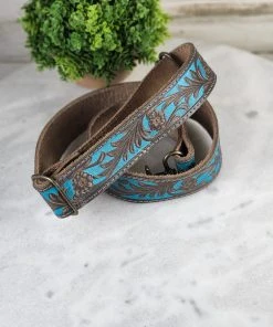 Myra Oak Blue Aztec Fringe Handbag Handbags & Wallets