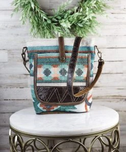 Hopofly Handbags & Wallets Oceans Escape Aztec Crossbody Handbag