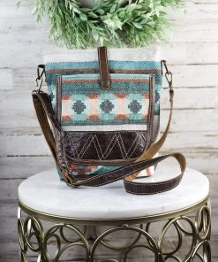 Hopofly Handbags & Wallets Oceans Escape Aztec Crossbody Handbag