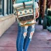 Hopofly Handbags & Wallets Oceans Escape Aztec Crossbody Handbag