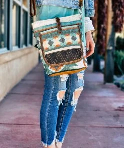 Hopofly Handbags & Wallets Oceans Escape Aztec Crossbody Handbag