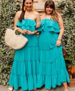 Ave Shops Oceans Of Bliss Dress In Blue | Stylish Summer Dress for Women 36 Ave Shops Dresses, Rompers, Jumpsuits Oceans Of Bliss Dress In Blue