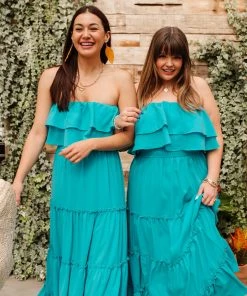 Ave Shops Oceans Of Bliss Dress In Blue | Stylish Summer Dress for Women 38 Ave Shops Dresses, Rompers, Jumpsuits Oceans Of Bliss Dress In Blue