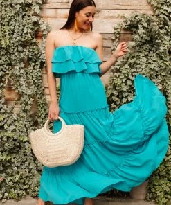 Ave Shops Oceans Of Bliss Dress In Blue | Stylish Summer Dress for Women 33 Ave Shops Dresses, Rompers, Jumpsuits Oceans Of Bliss Dress In Blue