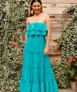 Ave Shops Oceans Of Bliss Dress In Blue | Stylish Summer Dress for Women 35 Ave Shops Dresses, Rompers, Jumpsuits Oceans Of Bliss Dress In Blue