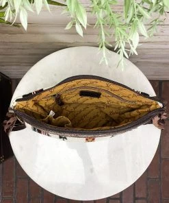 American Darling Handbags & Wallets Off White Aztec Fringe Crossbody