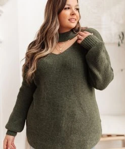 Ave Shops Olive Branch Sweater - Cozy Cardigan for Women | Outerwear & Tops 30 Ave Shops Olive Branch Sweater Clothing