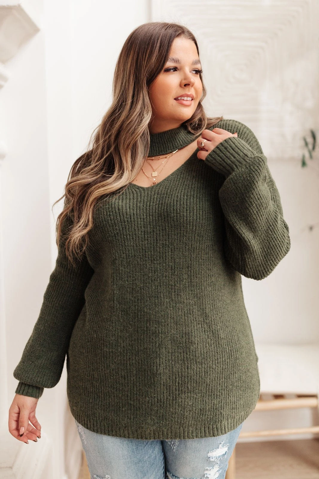 Ave Shops Olive Branch Sweater - Cozy Cardigan for Women | Outerwear & Tops 15 Ave Shops Olive Branch Sweater Clothing