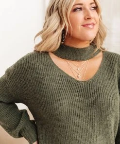 Ave Shops Olive Branch Sweater - Cozy Cardigan for Women | Outerwear & Tops 27 Ave Shops Olive Branch Sweater Clothing