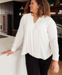 Ave Shops Clothing On Call Office Blouse In Cream