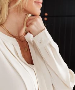 Ave Shops Clothing On Call Office Blouse In Cream