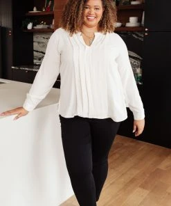 Ave Shops Clothing On Call Office Blouse In Cream