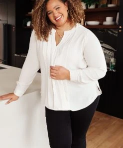 Ave Shops Clothing On Call Office Blouse In Cream