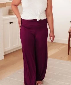 Ave Shops On The Move Knit Pants in Wine - Comfortable & Stylish Bottoms 28 Ave Shops Bottoms & Jeans On The Move Knit Pants In Wine