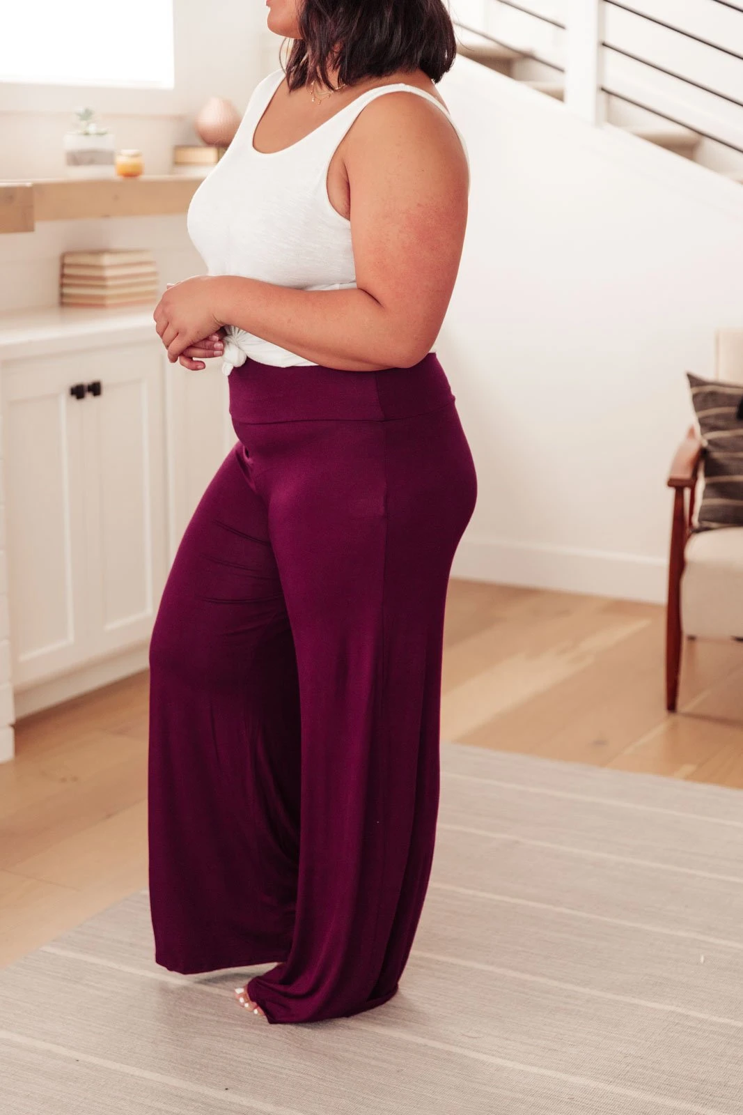 Ave Shops On The Move Knit Pants in Wine - Comfortable & Stylish Bottoms 14 Ave Shops Bottoms & Jeans On The Move Knit Pants In Wine