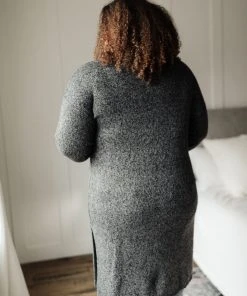 Ave Shops One Of The Girls Cardi In Charcoal Clothing