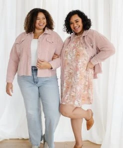 Ave Shops One To Remember Shacket Mauve