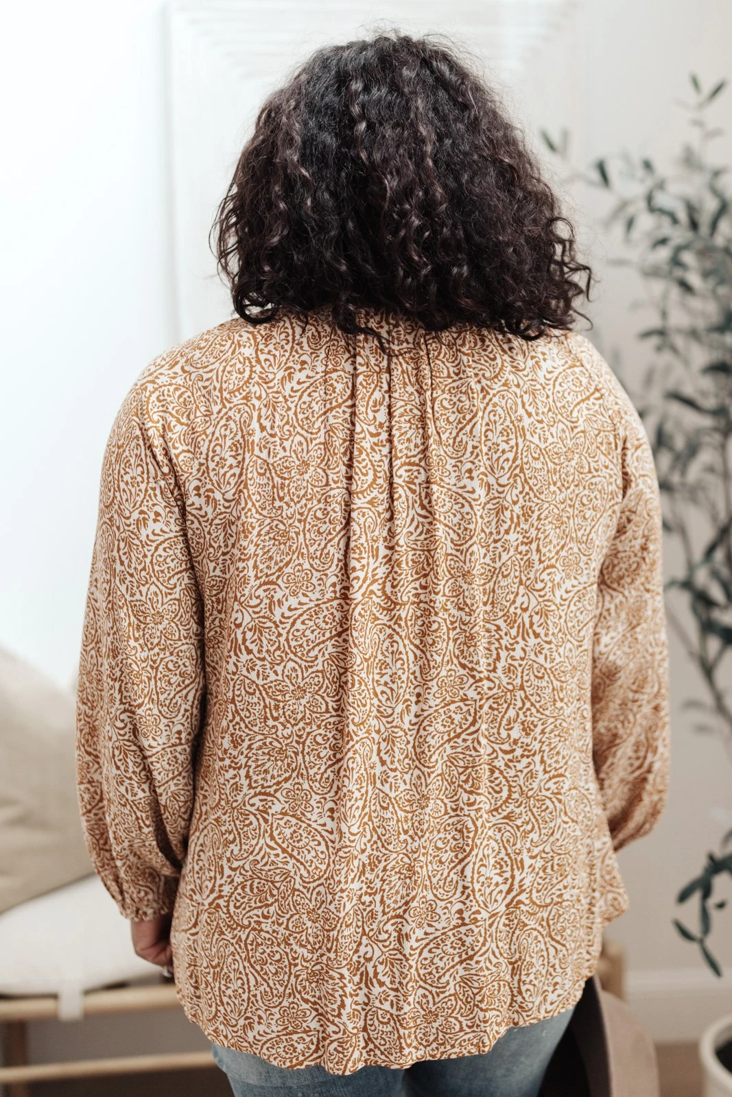 Ave Shops Open Sky Boho Tunic - Marigold Long Sleeve Top for Women 11 Ave Shops Open Sky Boho Tunic In Marigold Long Sleeve Tops