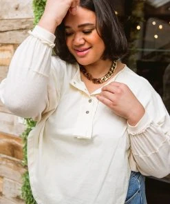 Ave Shops Clothing Osaka Top In Cream