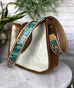 American Darling Painted Cactus Purse Strap Handbags & Wallets