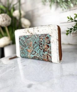 Myra Patina Daze Cowhide Zip Wallet