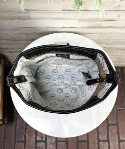 Myra Patina Floral Embossed & Cowhide Crossbody Handbags & Wallets