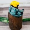 Blue Tortoise Patina Southwestern Cuff Bracelet