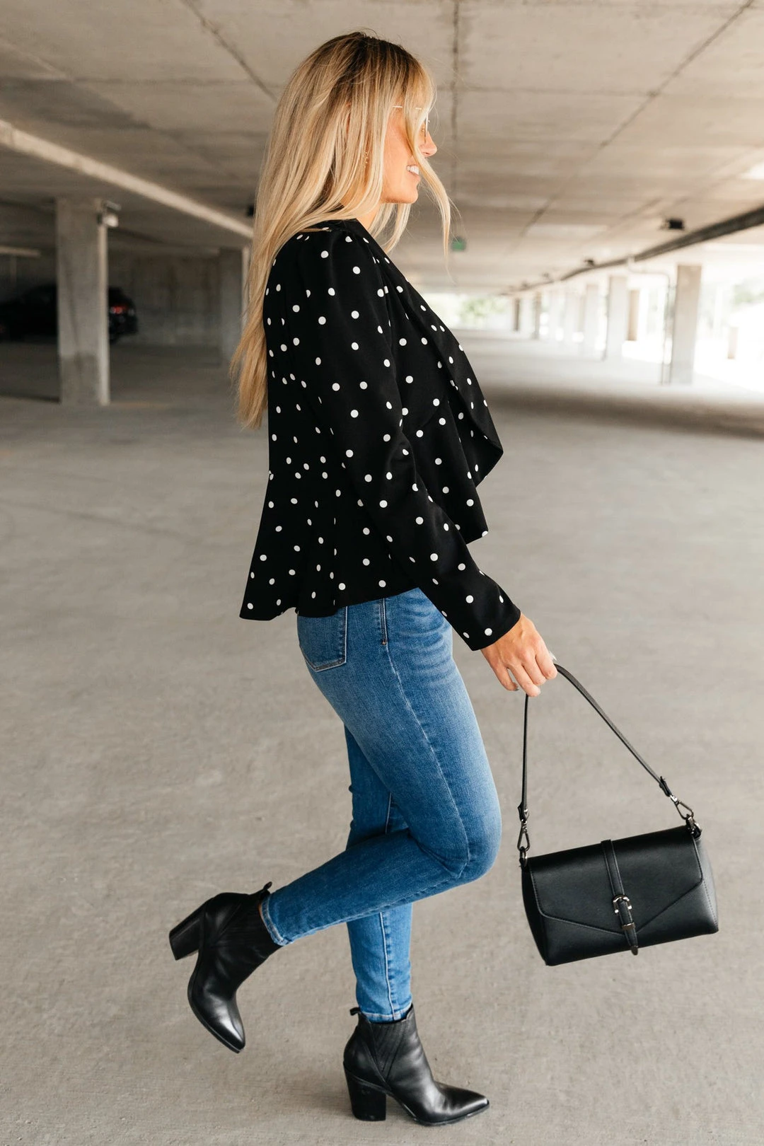 Ave Shops Perfect Polka Dot Blazer - Stylish Long Sleeve Tops for Women 6 Ave Shops Perfect Polka Dot Blazer Long Sleeve Tops