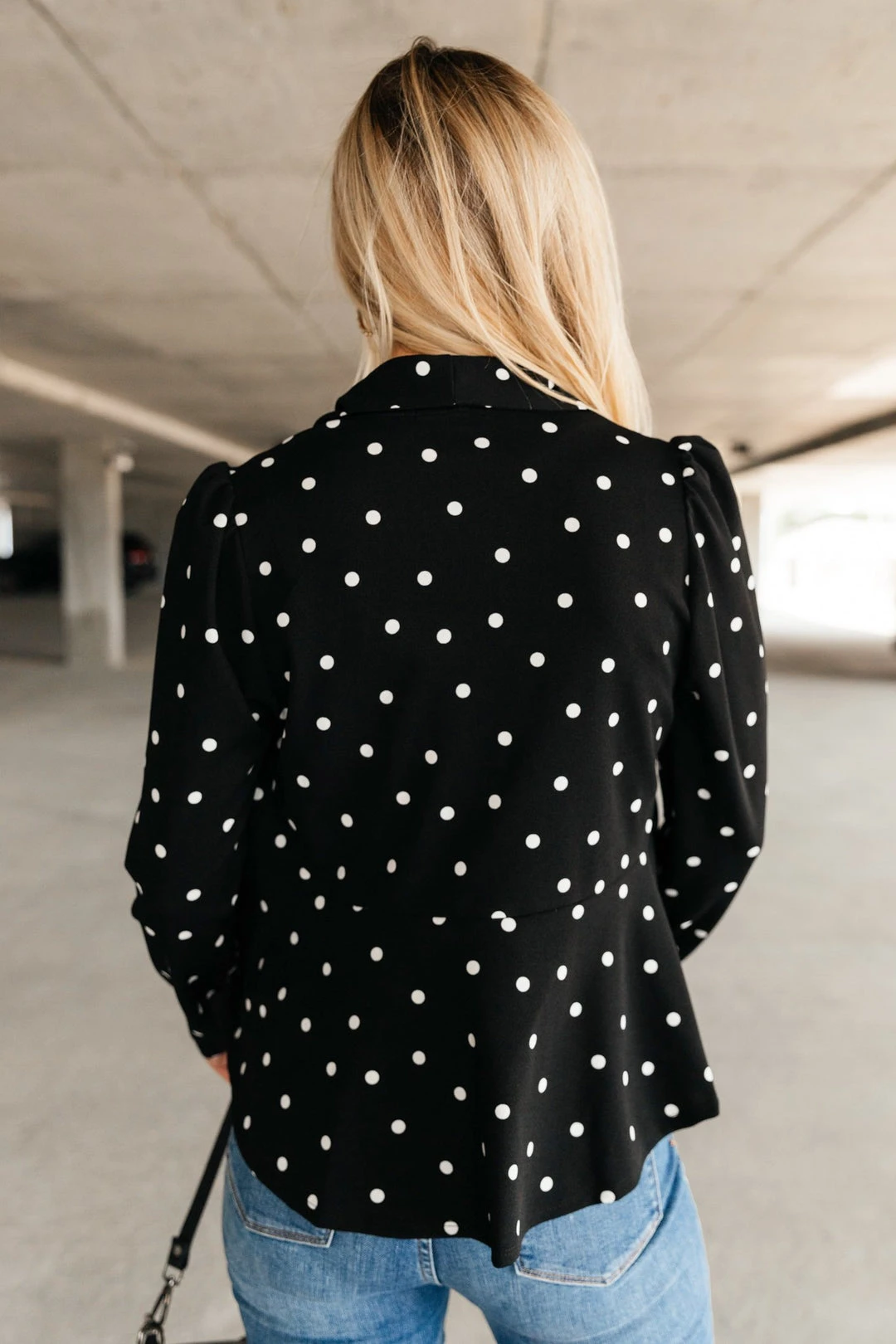 Ave Shops Perfect Polka Dot Blazer - Stylish Long Sleeve Tops for Women 15 Ave Shops Perfect Polka Dot Blazer Long Sleeve Tops