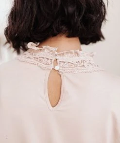 Ave Shops Picture This Blush Long Sleeve Top - Stylish & Comfortable Women's Blouse 46 Ave Shops Picture This Top In Blush Clothing