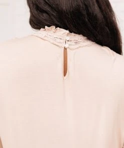 Ave Shops Picture This Blush Long Sleeve Top - Stylish & Comfortable Women's Blouse 36 Ave Shops Picture This Top In Blush Clothing