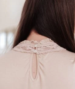 Ave Shops Picture This Blush Long Sleeve Top - Stylish & Comfortable Women's Blouse 42 Ave Shops Picture This Top In Blush Clothing