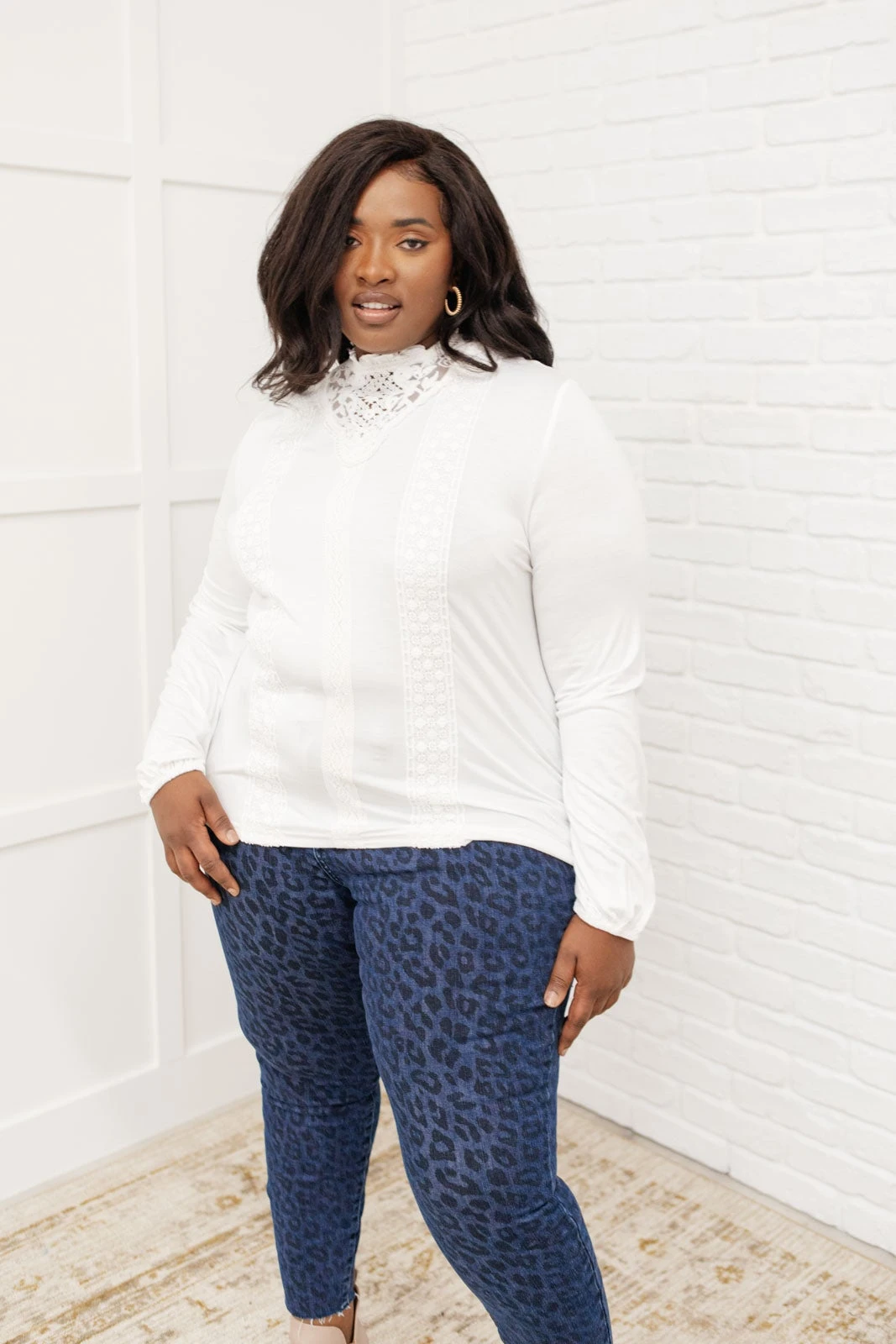 Ave Shops Picture This Top - Off White Long Sleeve Blouse for Women 7 Ave Shops Picture This Top In Off White Clothing