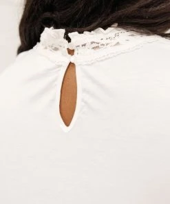 Ave Shops Picture This Top - Off White Long Sleeve Blouse for Women 42 Ave Shops Picture This Top In Off White Clothing