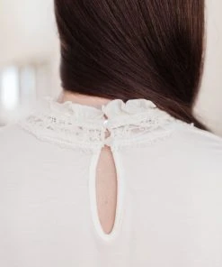 Ave Shops Picture This Top - Off White Long Sleeve Blouse for Women 50 Ave Shops Picture This Top In Off White Clothing