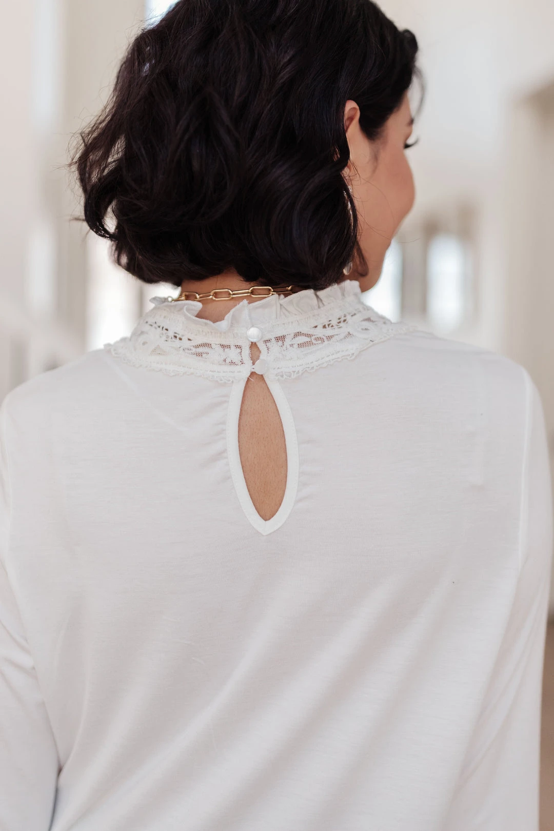 Ave Shops Picture This Top - Off White Long Sleeve Blouse for Women 24 Ave Shops Picture This Top In Off White Clothing