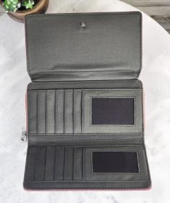 Montana West Pink Canvas Aztec Wallet Handbags & Wallets