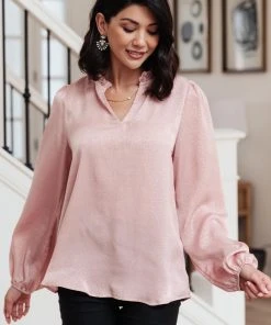 Ave Shops Pink Princess Top Clothing