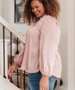 Ave Shops Pink Princess Top Clothing