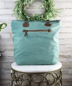 Hopofly Plain Horizon Tote Handbag