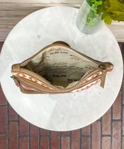 Sixtease Plum Spirit Pouch/Wristlet