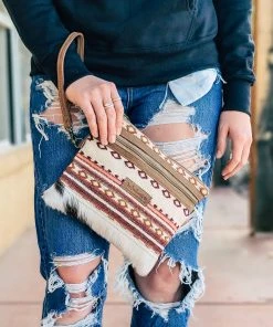 Sixtease Plum Spirit Pouch/Wristlet