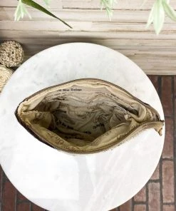 Sixtease Plum & Pink Aztec Cowhide Handbag Handbags & Wallets