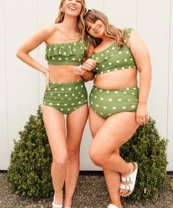 Ave Shops Polka Dot Oasis Swimsuit Bottoms