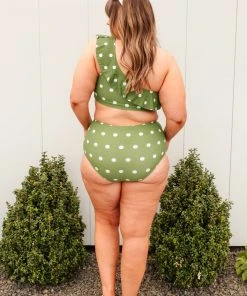 Ave Shops Polka Dot Oasis Swimsuit Top | Stylish & Comfortable Women's Swimwear 46 Ave Shops Swim Wear Polka Dot Oasis Swimsuit Top