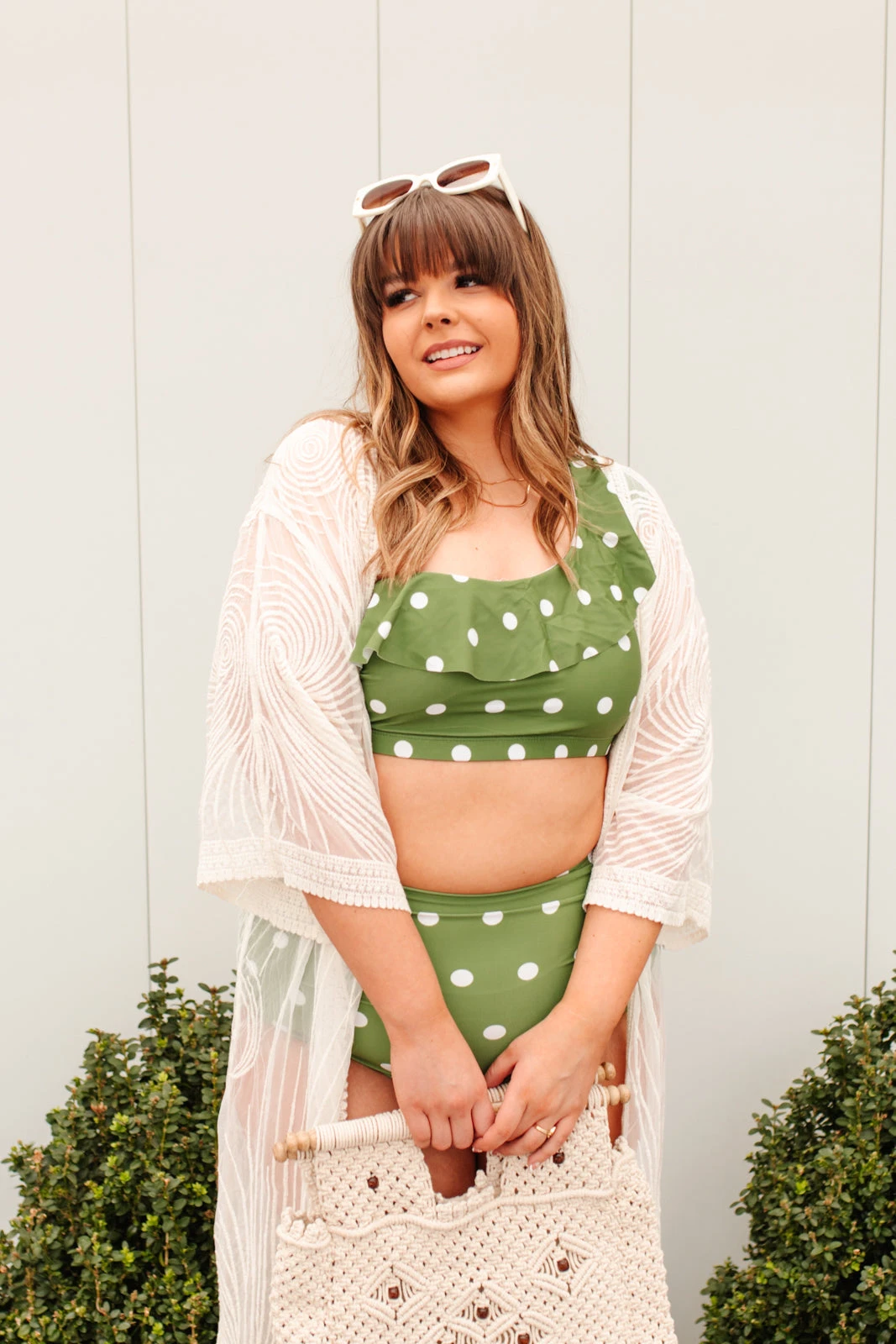 Ave Shops Polka Dot Oasis Swimsuit Top | Stylish & Comfortable Women's Swimwear 10 Ave Shops Swim Wear Polka Dot Oasis Swimsuit Top