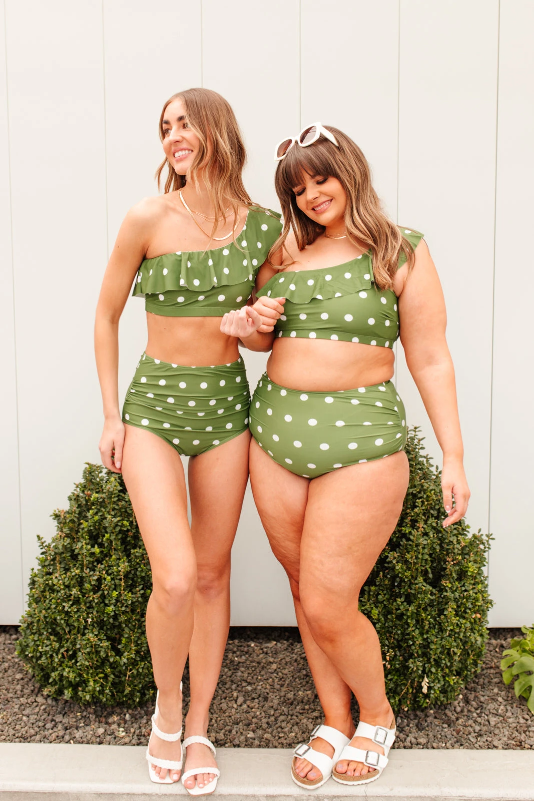 Ave Shops Polka Dot Oasis Swimsuit Top | Stylish & Comfortable Women's Swimwear 7 Ave Shops Swim Wear Polka Dot Oasis Swimsuit Top