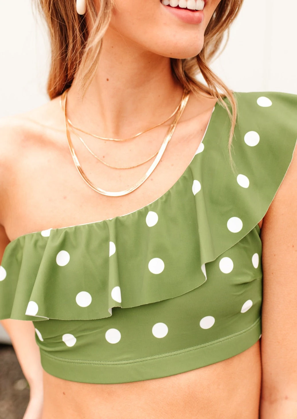 Ave Shops Polka Dot Oasis Swimsuit Top | Stylish & Comfortable Women's Swimwear 3 Ave Shops Swim Wear Polka Dot Oasis Swimsuit Top